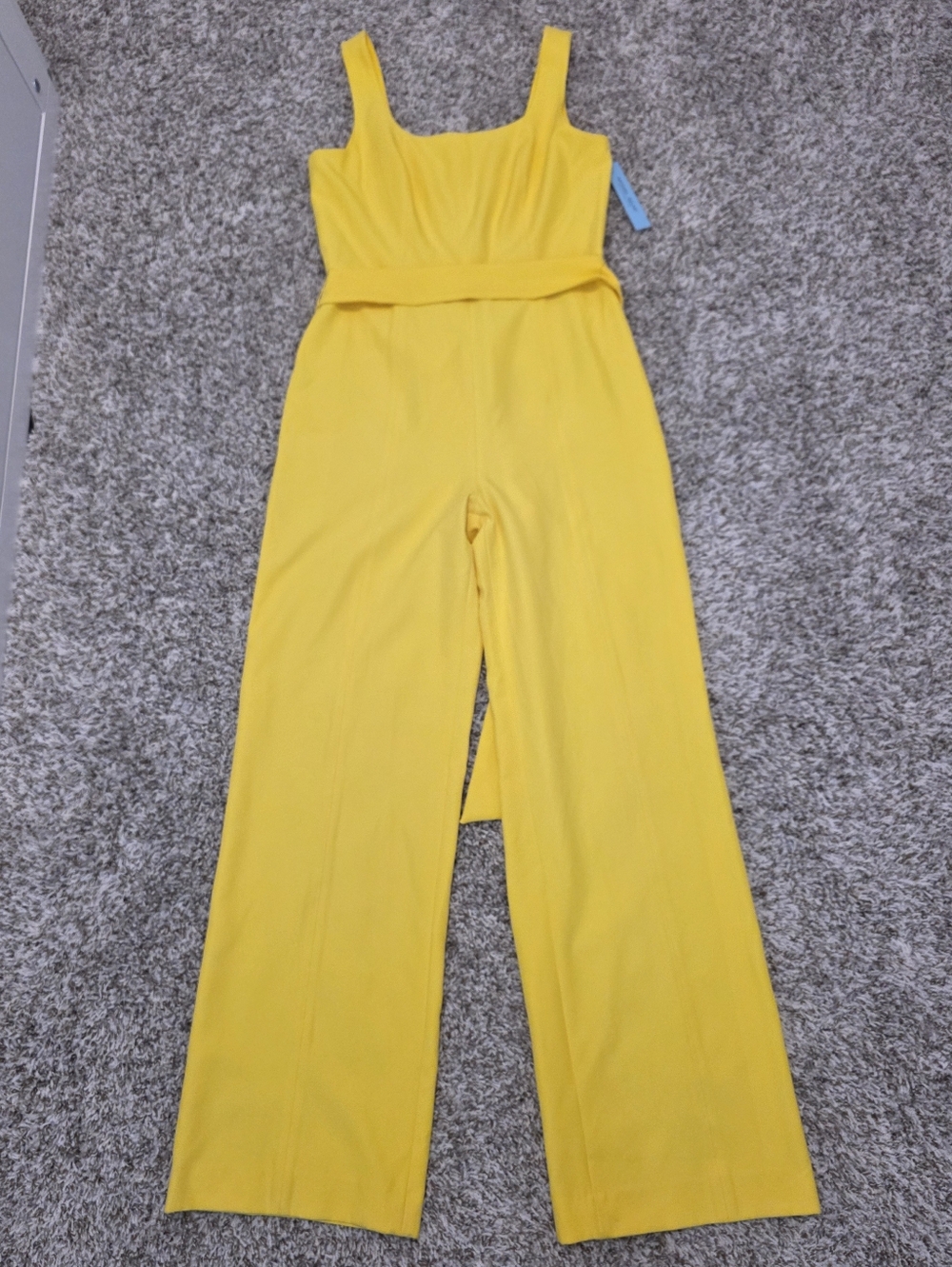 Yellow Wide-Leg Jumpsuit